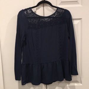 Navy top